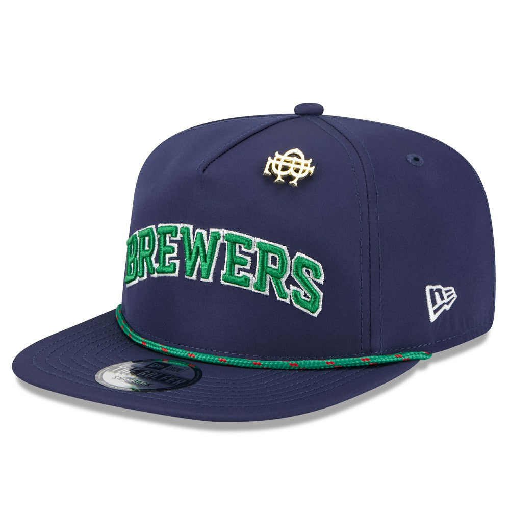 Milwaukee Brewers New Era 2025 Big League Chew Golfer Snapback Hat | MLB New