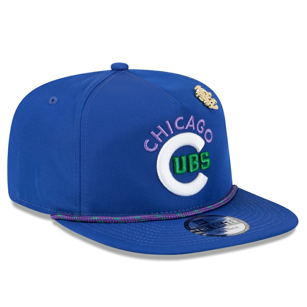 Chicago Cubs New Era 2025 Big League Chew Golfer Snapback Hat | MLB For sale
