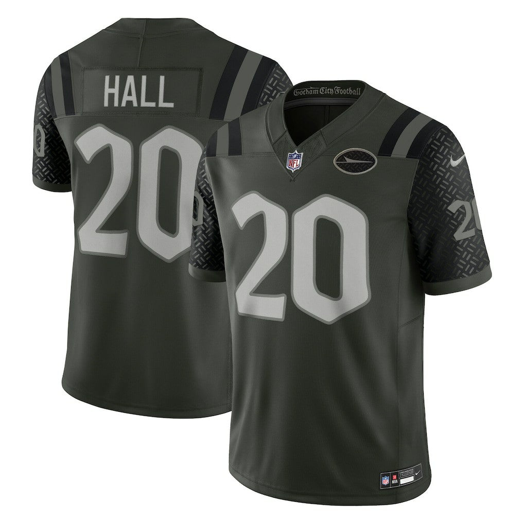 New York Jets Nike Breece Hall  2025 Rivalries Collection Limited Jersey