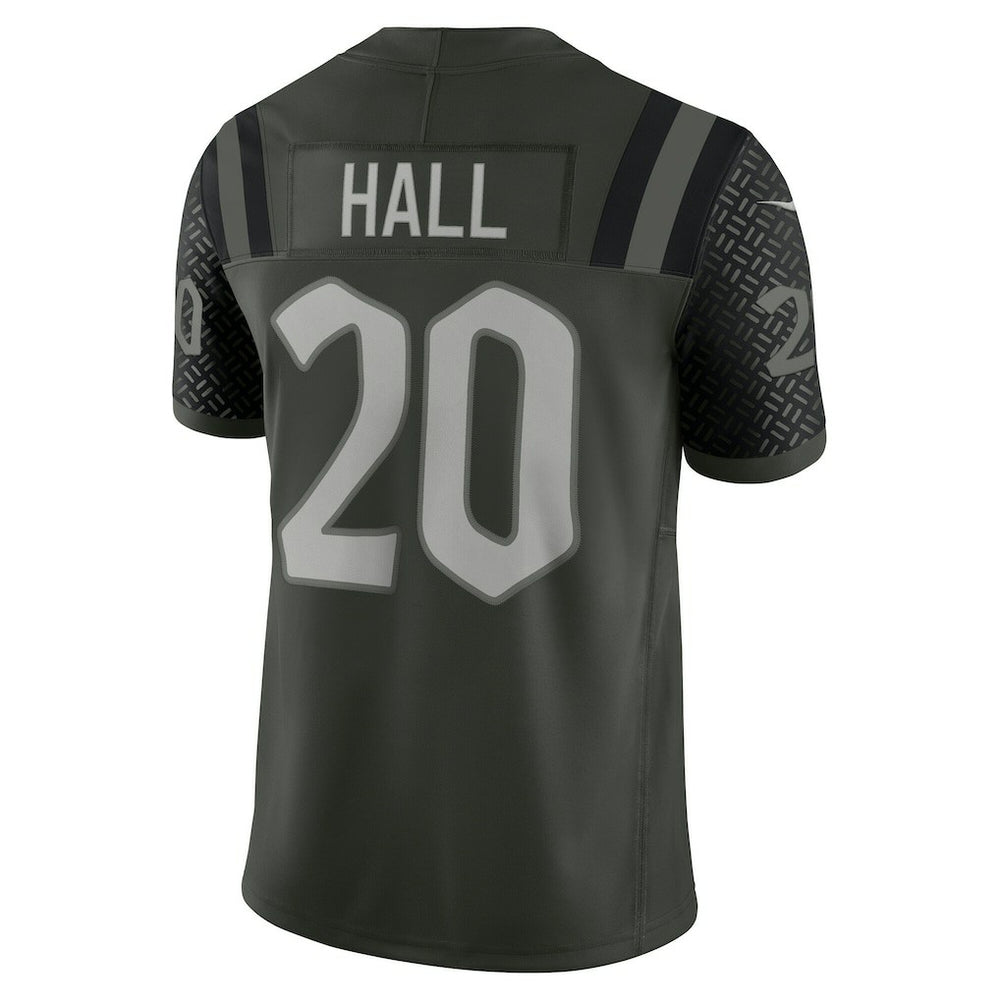 New York Jets Nike Breece Hall  2025 Rivalries Collection Limited Jersey