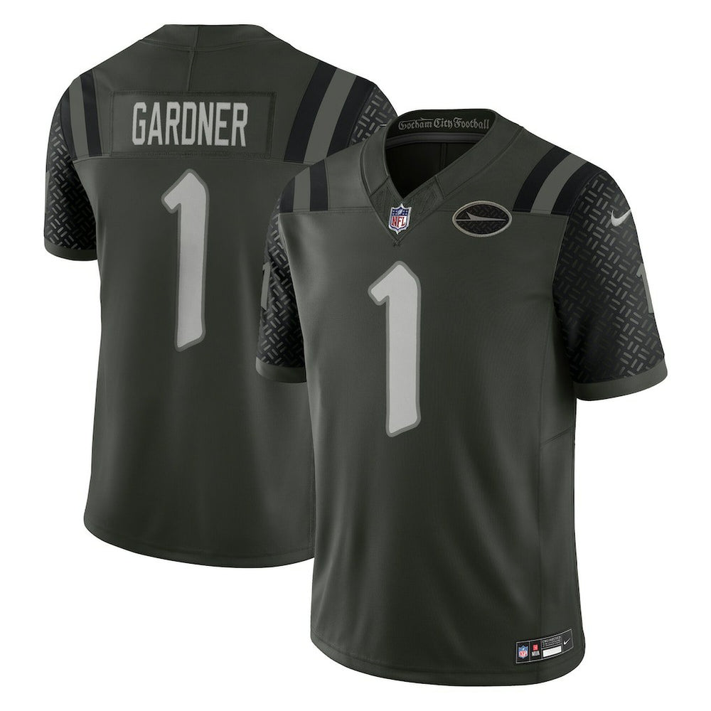 New York Jets Nike Ahmad Sauce Gardner  2025 Rivalries Collection Limited Jersey