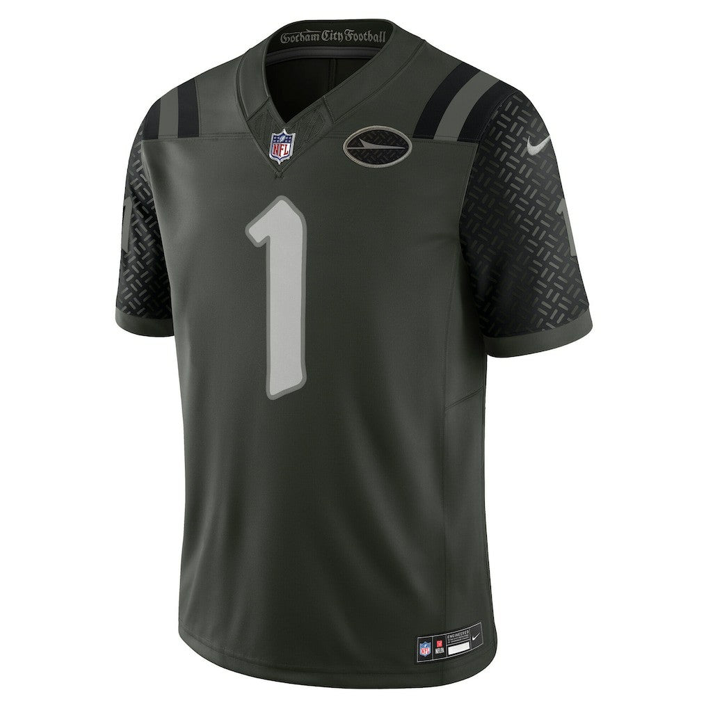 New York Jets Nike Ahmad Sauce Gardner  2025 Rivalries Collection Limited Jersey