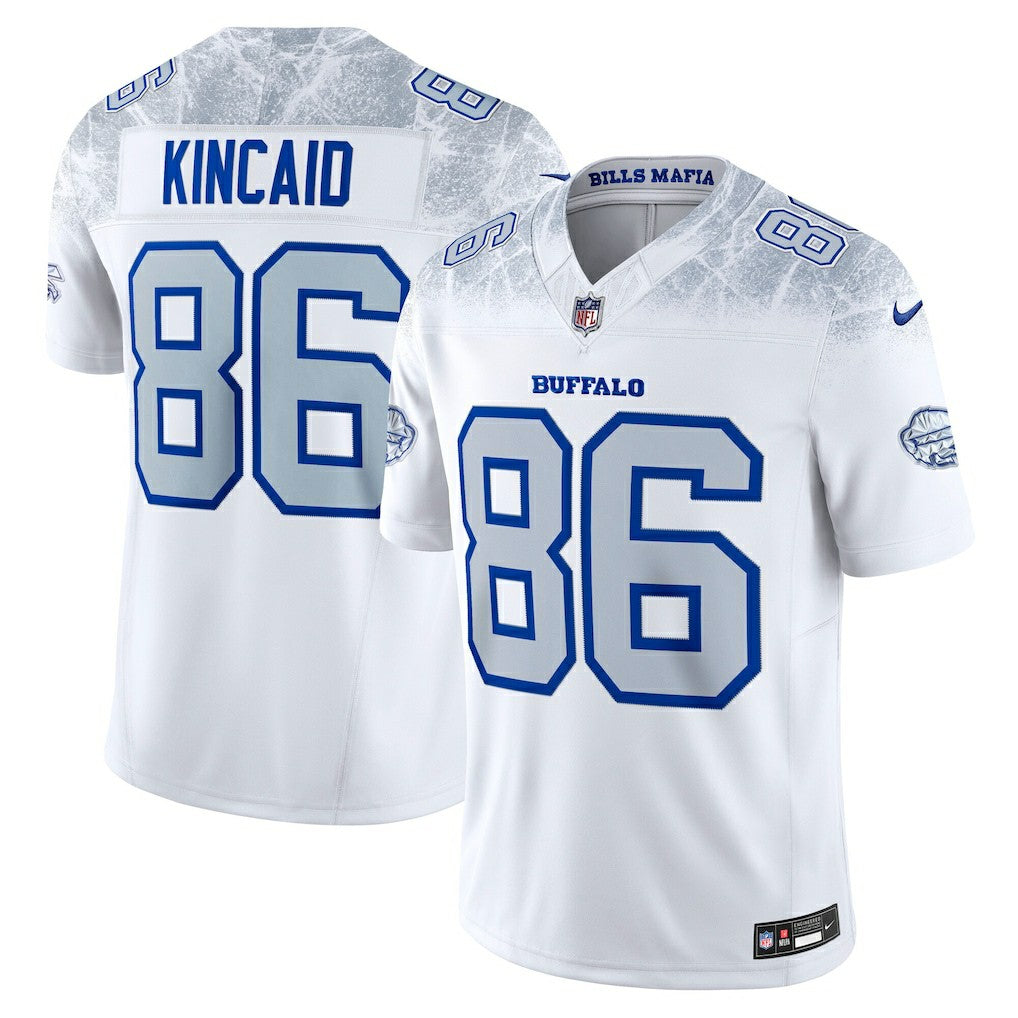 Buffalo Bills Nike Dalton Kincaid  2025 Rivalries Collection Limited Jersey