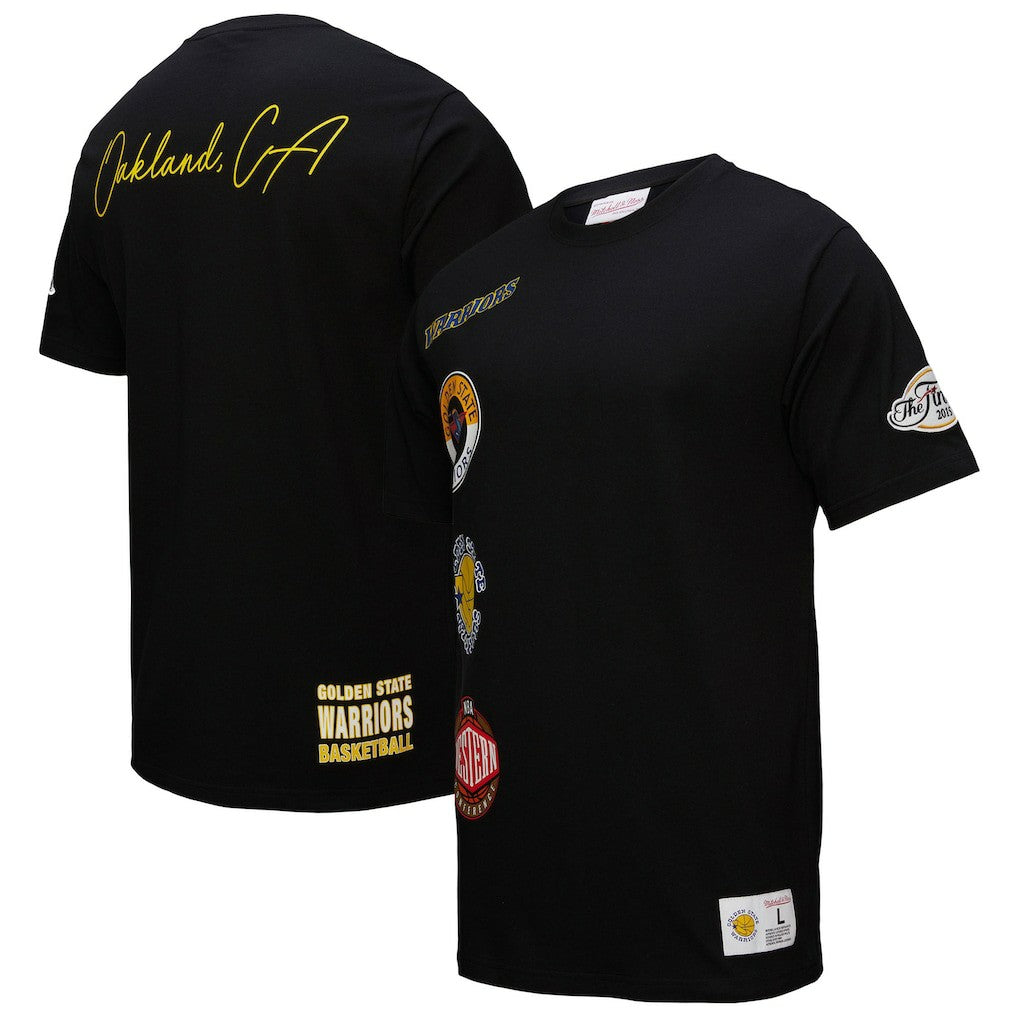 Golden State Warriors Black Out Collection Vintage Premium T-Shirt sale For Sale