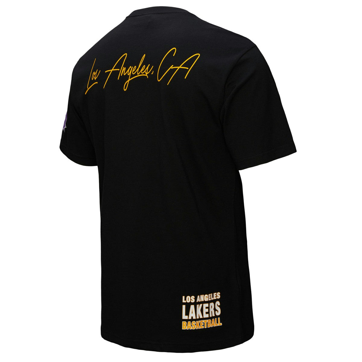 Los Angeles Lakers Black Out Collection Vintage Premium T-Shirt Outlet