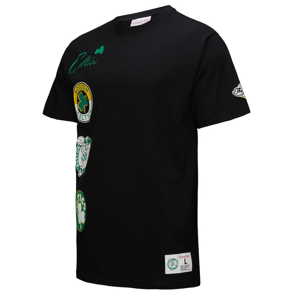 Boston Celtics Black Out Collection Vintage Premium T-Shirt Outlet