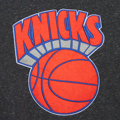 New York Knicks Hardwood Classics Blackout Collection Snow Washed Pullover Sweatshirt Discount