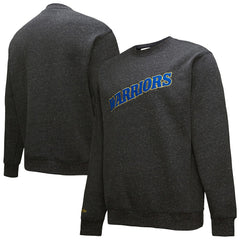 Golden State Warriors Black Out Collection Snow Washed Vintage Logo Pullover Sweatshirt sale Online