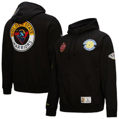 Golden State Warriors Hardwood Classics Blackout Collection Pullover Hoodie sale Online