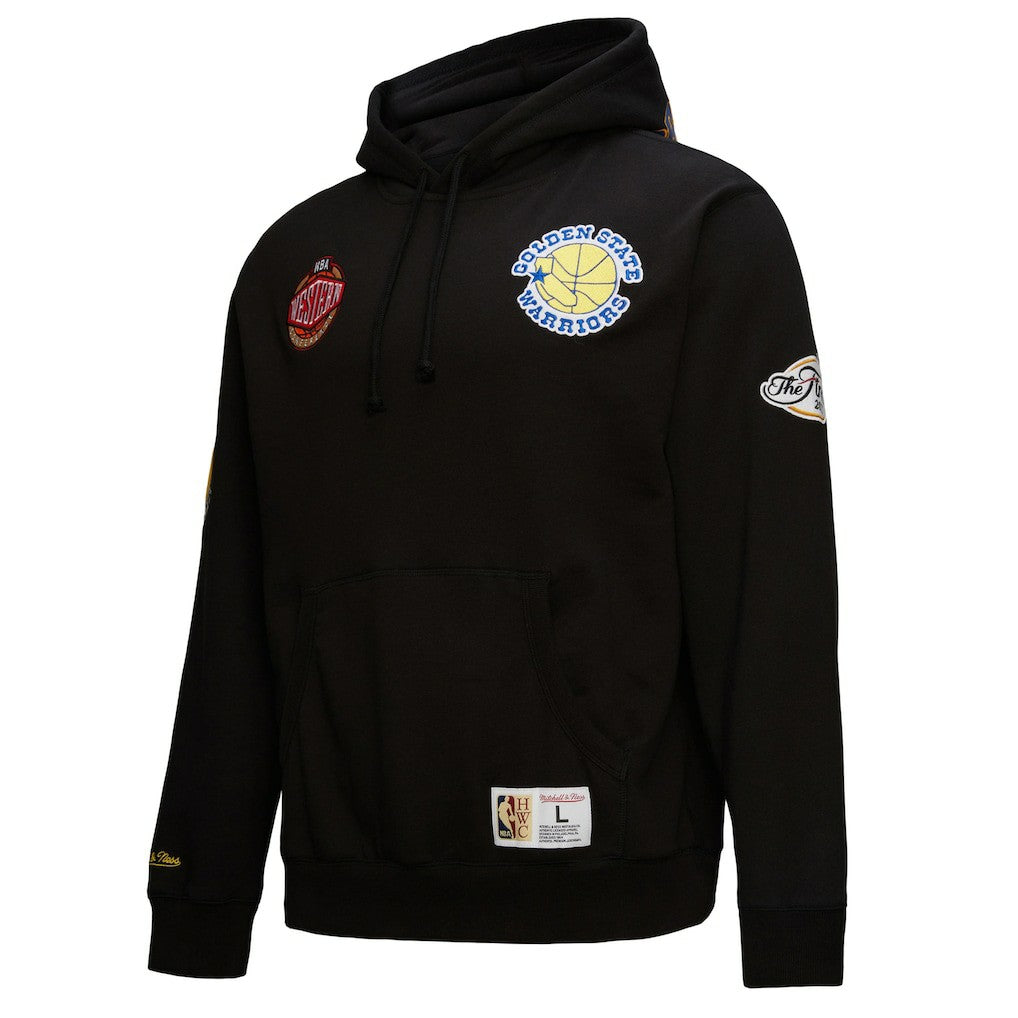 Golden State Warriors Hardwood Classics Blackout Collection Pullover Hoodie sale Online