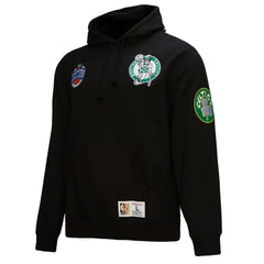 Boston Celtics Hardwood Classics Blackout Collection Pullover Hoodie On Sale