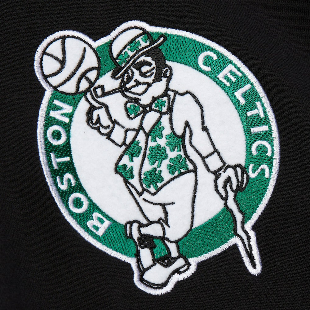 Boston Celtics Hardwood Classics Blackout Collection Pullover Hoodie On Sale