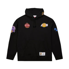 Los Angeles Lakers Hardwood Classics Blackout Collection Pullover Hoodie Discount