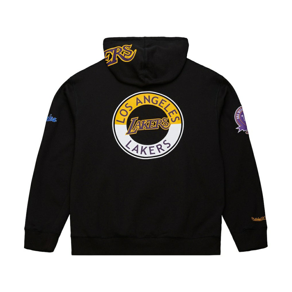 Los Angeles Lakers Hardwood Classics Blackout Collection Pullover Hoodie Discount