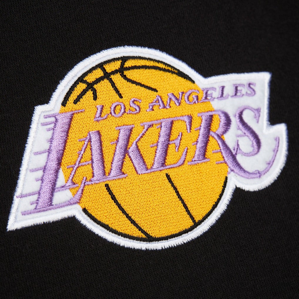Los Angeles Lakers Hardwood Classics Blackout Collection Pullover Hoodie Discount