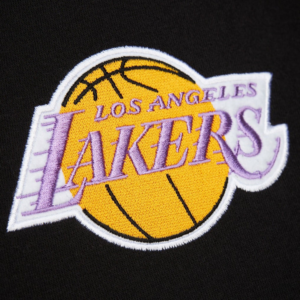 Los Angeles Lakers Hardwood Classics Blackout Collection Pullover Hoodie Discount