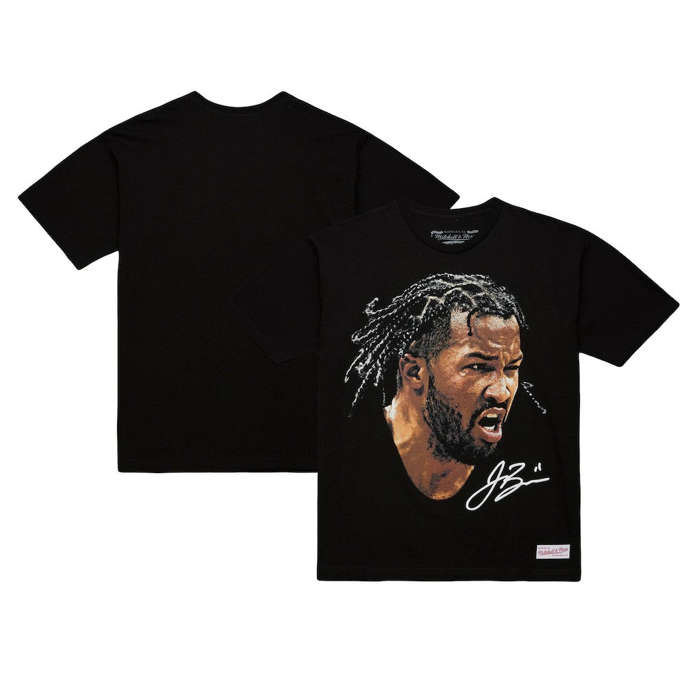 Jalen Brunson NBA Unisex Real Big Face Player T-Shirt Outlet