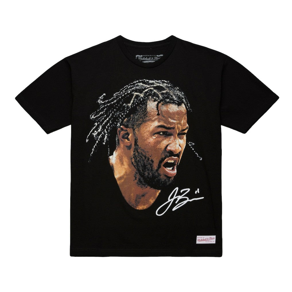 Jalen Brunson NBA Unisex Real Big Face Player T-Shirt Outlet