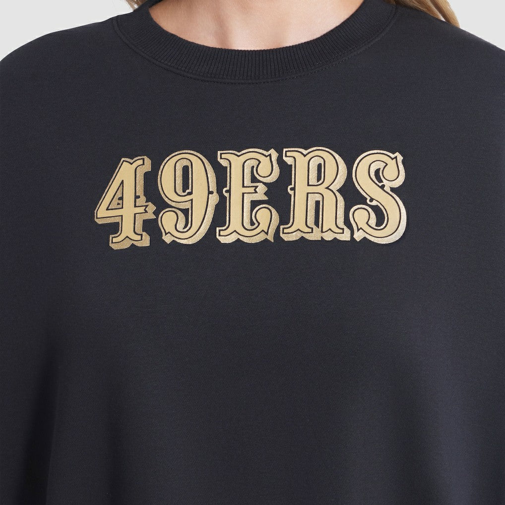 San Francisco 49ers Nike Women's 2025 Rivalries Collection Oversized Phoenix Fleece Sweatshirt