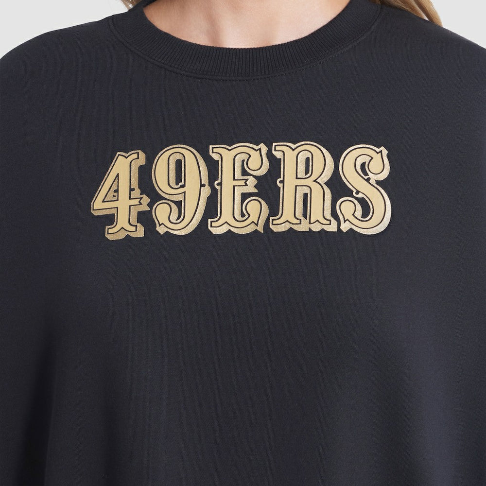San Francisco 49ers Nike Women's 2025 Rivalries Collection Oversized Phoenix Fleece Sweatshirt