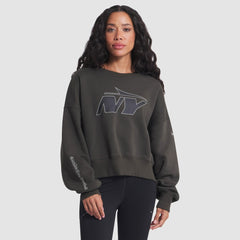New York Jets Nike Women's 2025 Rivalries Collection Oversized Phoenix Fleece Sweatshirt