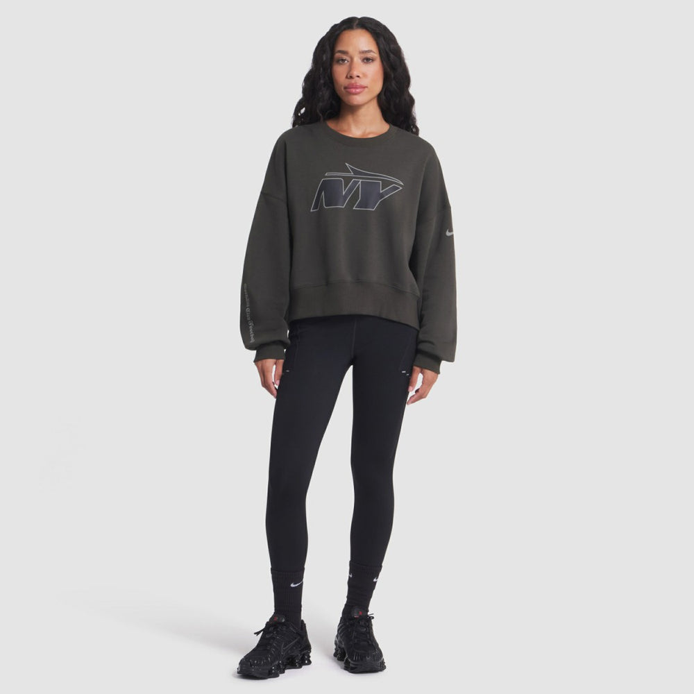 New York Jets Nike Women's 2025 Rivalries Collection Oversized Phoenix Fleece Sweatshirt