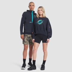 Miami Dolphins Nike Women's 2025 Rivalries Collection Oversized Phoenix Fleece Sweatshirt