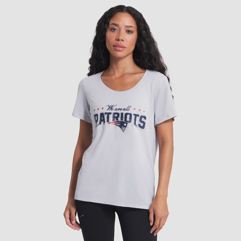 New England Patriots Nike Women's 2025 Rivalries Collection Slub Dri-FIT T-Shirt