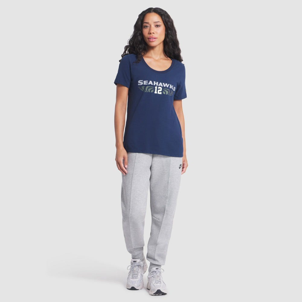 Seattle Seahawks Nike Women's 2025 Rivalries Collection Slub Dri-FIT T-Shirt