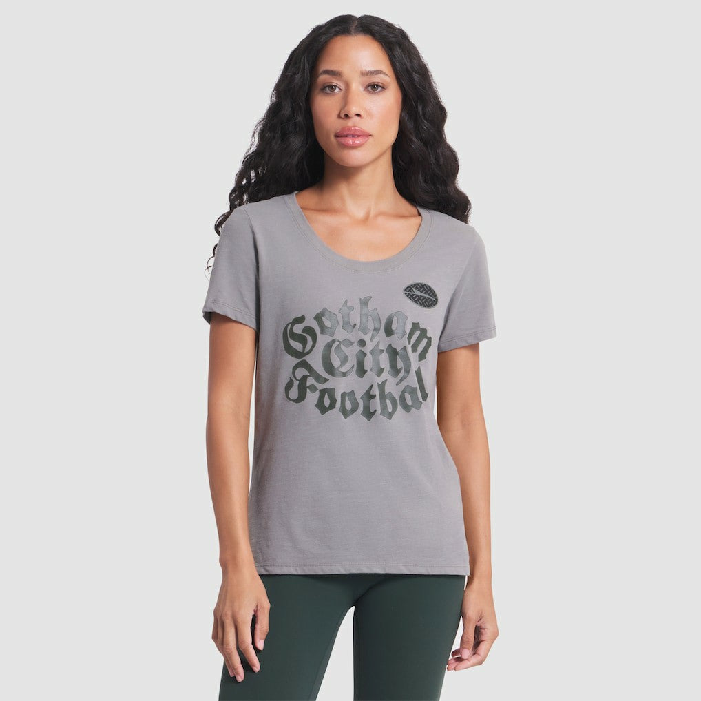 New York Jets Nike Women's 2025 Rivalries Collection Slub Dri-FIT T-Shirt