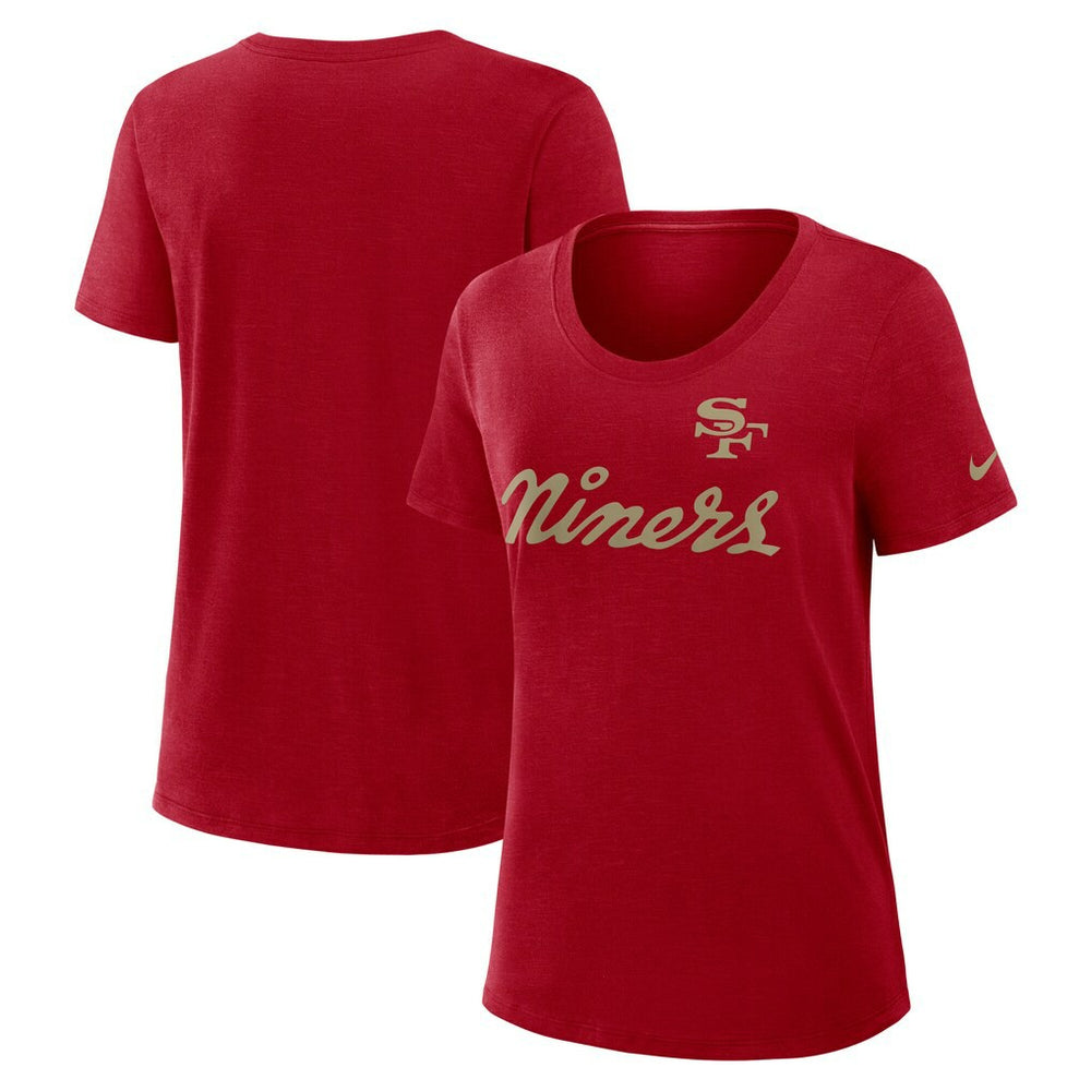 San Francisco 49ers Nike Women's 2025 Rivalries Collection Slub Dri-FIT T-Shirt