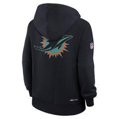 Miami Dolphins Nike Women's 2025 Rivalries Collection Standard Issue Sideline Dri-FIT Hoodie