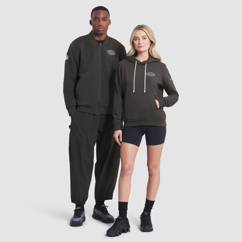 New York Jets Nike Women's 2025 Rivalries Collection Standard Issue Sideline Dri-FIT Hoodie