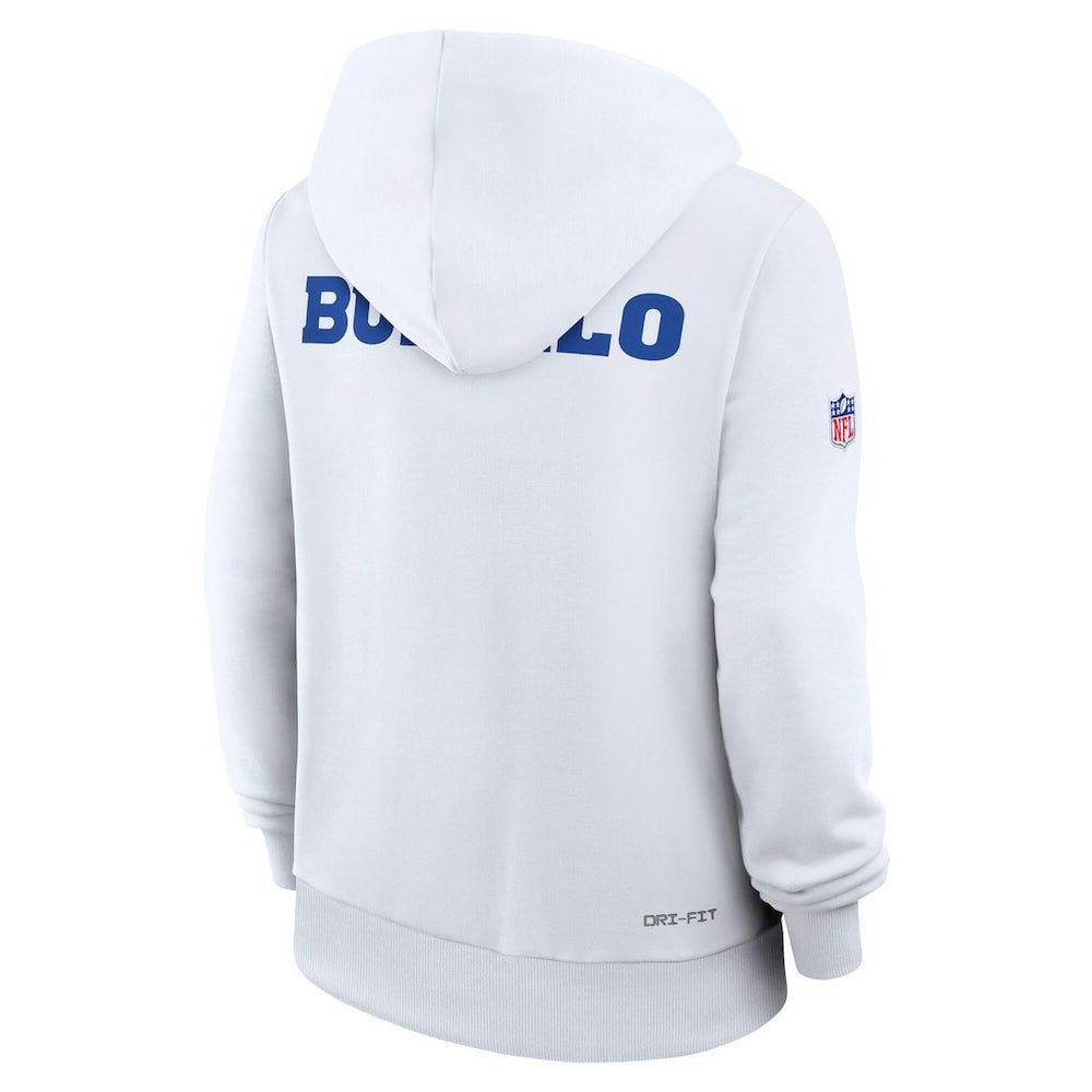 Buffalo Bills Nike Women's 2025 Rivalries Collection Standard Issue Sideline Dri-FIT Hoodie