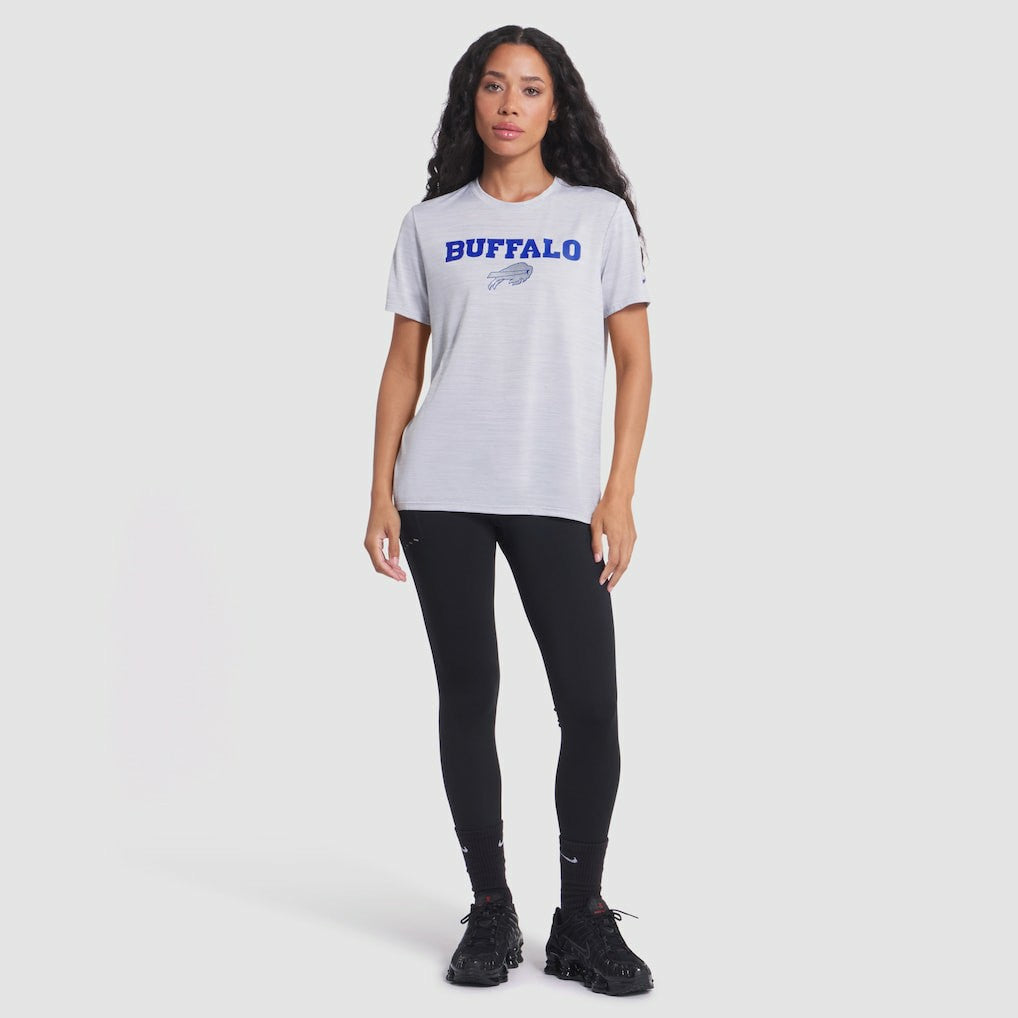 Buffalo Bills Nike Women's 2025 Rivalries Collection Sideline Velocity Dri-FIT T-Shirt