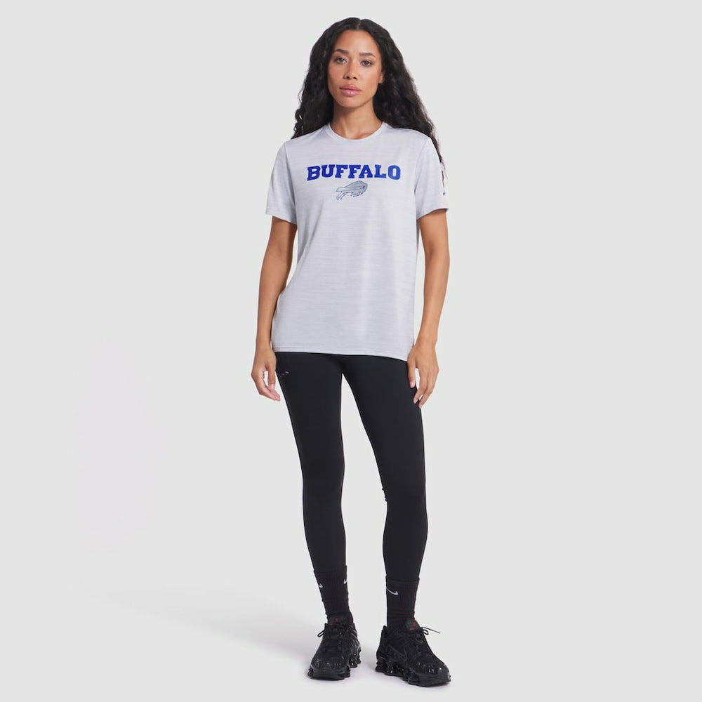 Buffalo Bills Nike Women's 2025 Rivalries Collection Sideline Velocity Dri-FIT T-Shirt