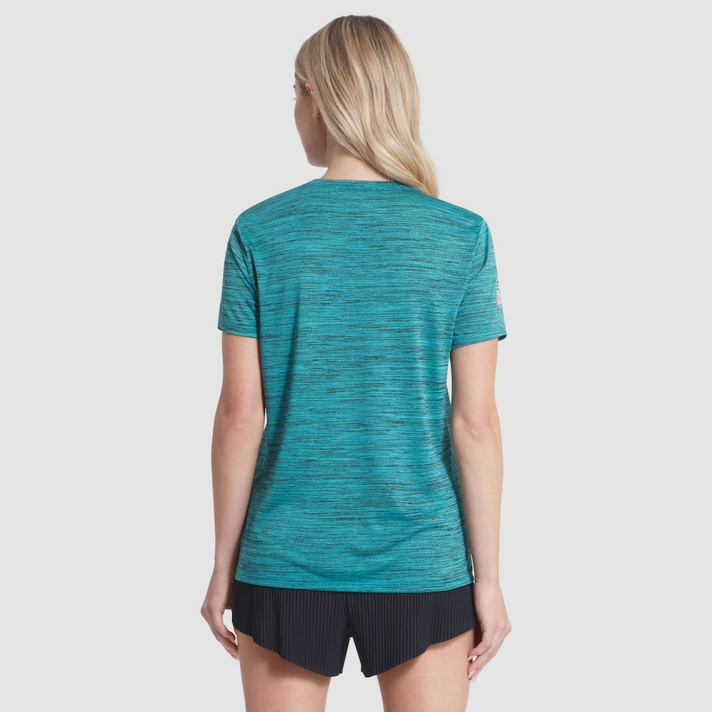 Miami Dolphins Nike Women's 2025 Rivalries Collection Sideline Velocity Dri-FIT T-Shirt