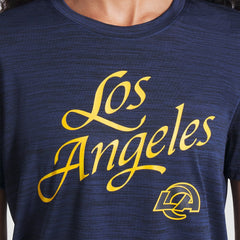 Los Angeles Rams Nike Women's 2025 Rivalries Collection Sideline Velocity Dri-FIT T-Shirt