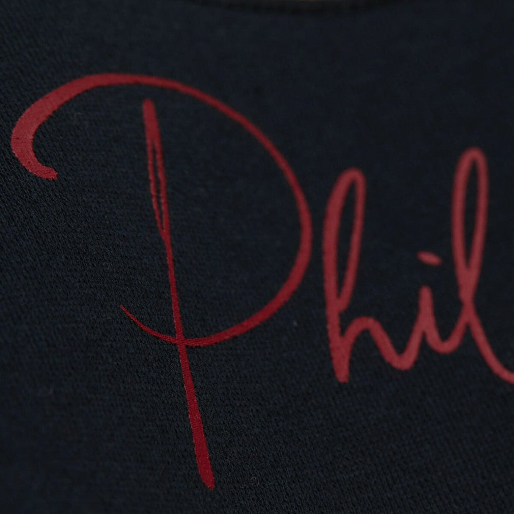 Philadelphia Phillies Mitchell & Ness Women's Cooperstown Collection Blocked Fleece Pullover Sweatshirt- Burgundy/Black | MLB For sale