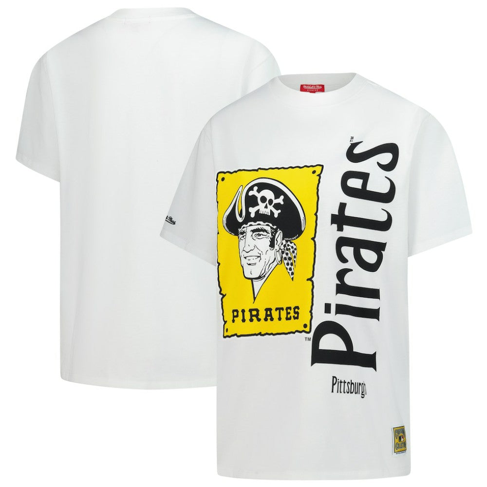 Pittsburgh Pirates Mitchell & Ness Women's Cooperstown Collection Boyfriend T-Shirt | MLB On Sale