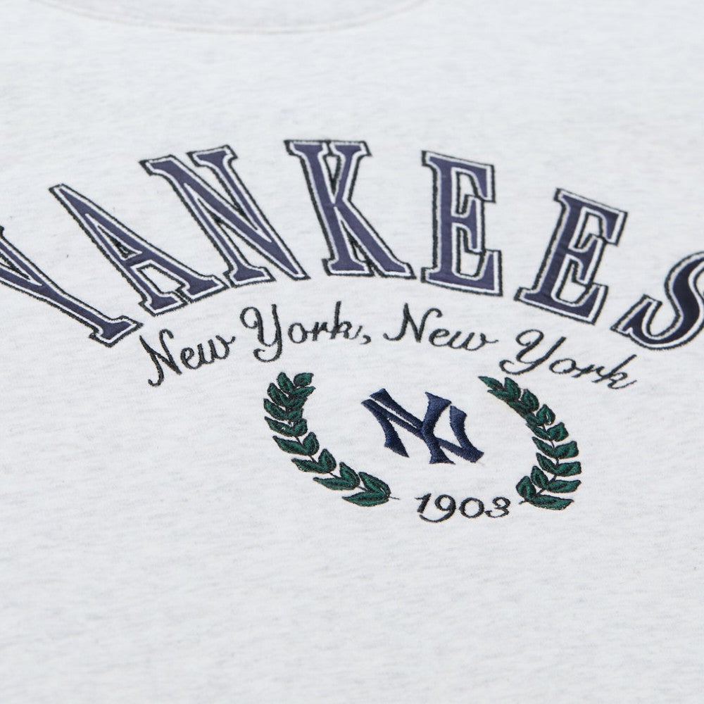 New York Yankees Mitchell & Ness Women's Cropped Toggle Pullover Sweatshirt | MLB Online