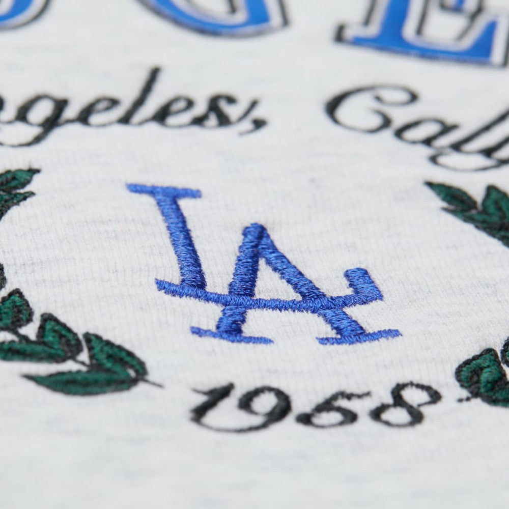 Los Angeles Dodgers Mitchell & Ness Women's Cropped Toggle Pullover Sweatshirt | MLB On Sale