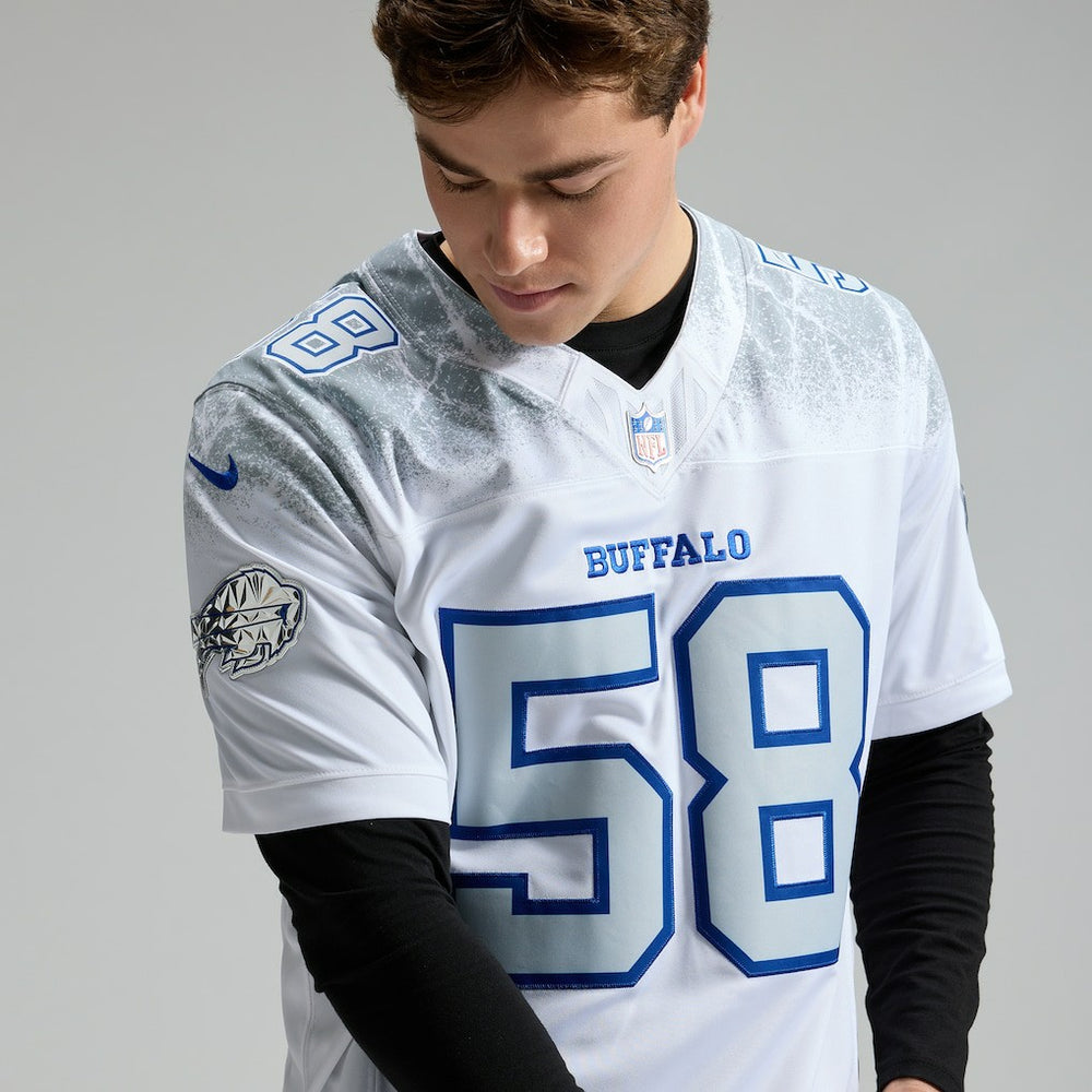 Buffalo Bills Nike Matt Milano  2025 Rivalries Collection Limited Jersey