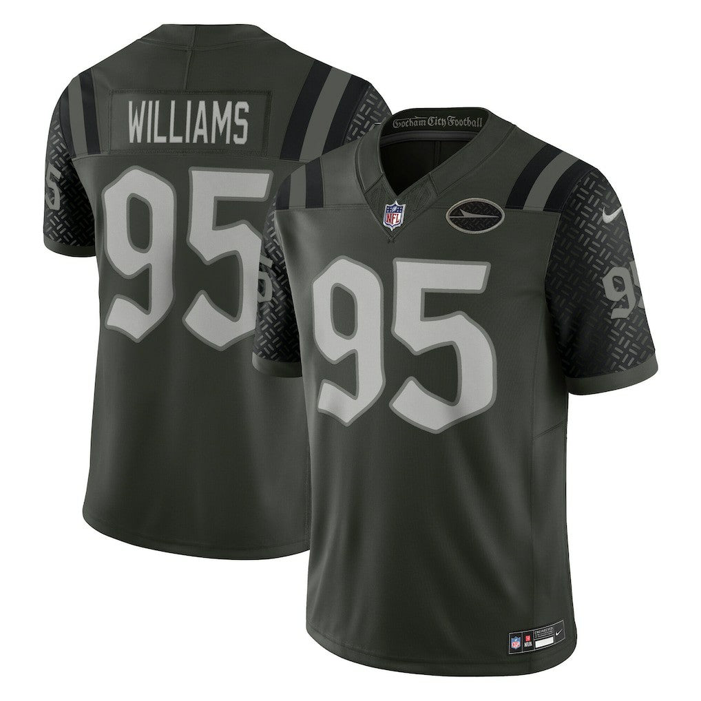 New York Jets Nike Quinnen Williams  2025 Rivalries Collection Limited Jersey