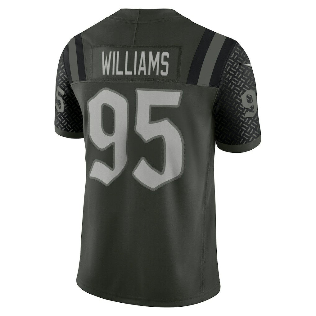 New York Jets Nike Quinnen Williams  2025 Rivalries Collection Limited Jersey