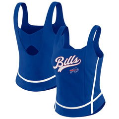 Buffalo Bills  WEAR by Erin Andrews Women's Square Neck Tank Top