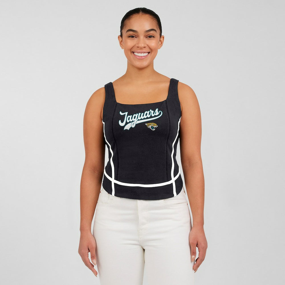 Jacksonville Jaguars  WEAR by Erin Andrews Women's Square Neck Tank Top