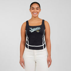 Jacksonville Jaguars  WEAR by Erin Andrews Women's Square Neck Tank Top
