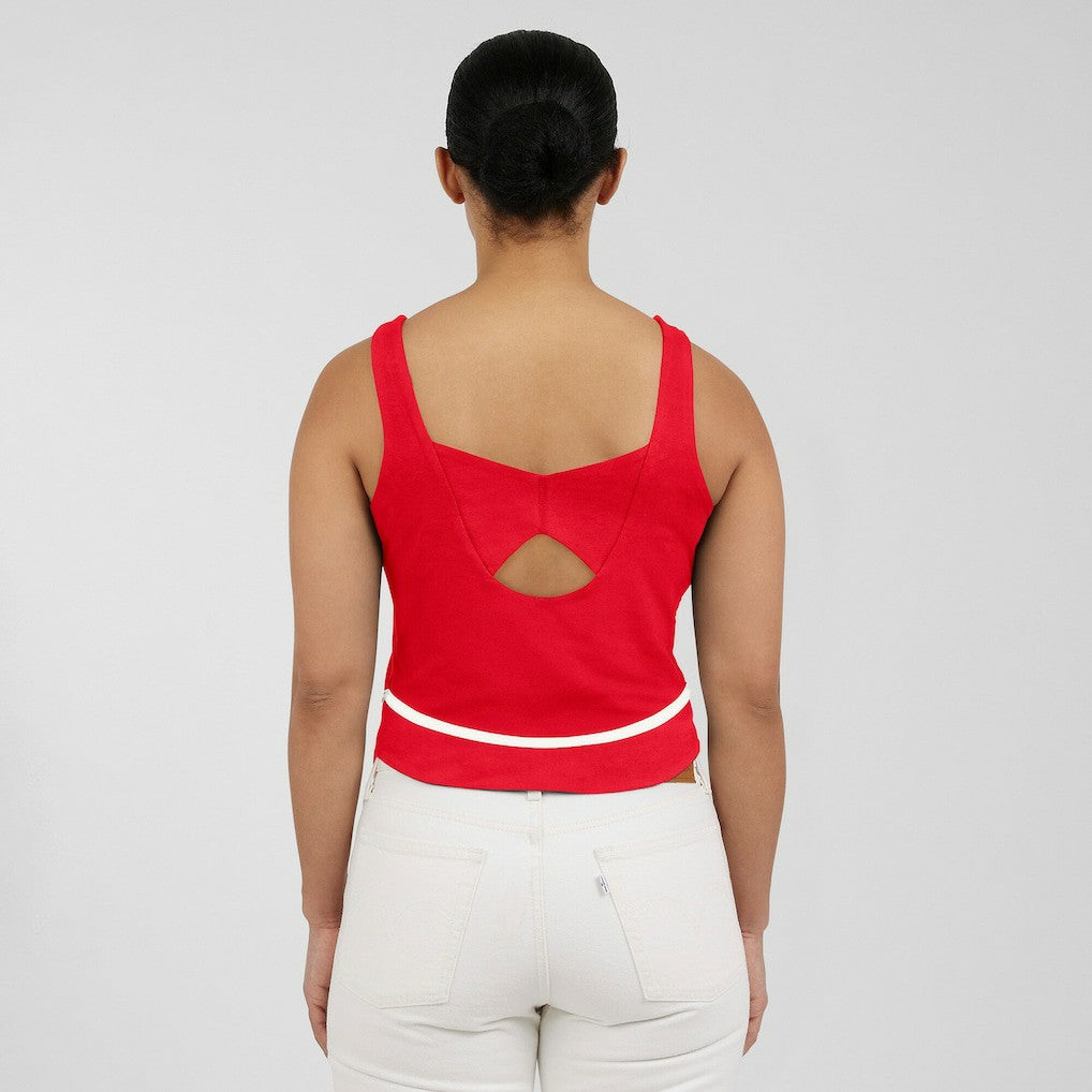 Kansas City Chiefs  WEAR by Erin Andrews Women's Square Neck Tank Top