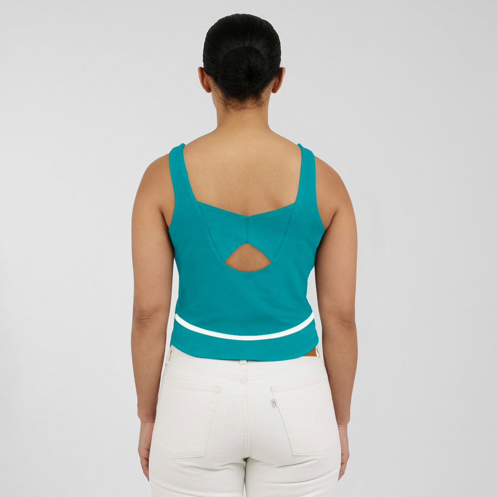 Miami Dolphins  WEAR by Erin Andrews Women's Square Neck Tank Top